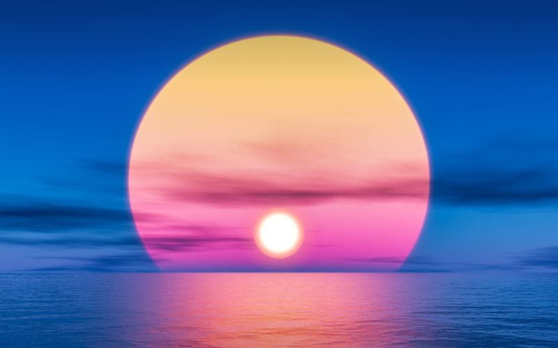 Ocean Sunset EMDR tool preview